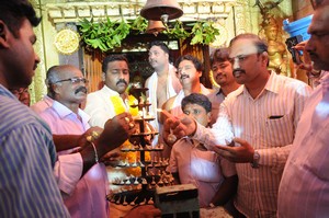 Rendaksharaalu Movie Working Stills
